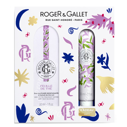 Roger&gallet set natale feuille eau de toilette 30 ml + crema mani 30 ml