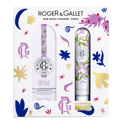 Roger&gallet set natale feuille eau de toilette 30 ml + crema mani 30 ml